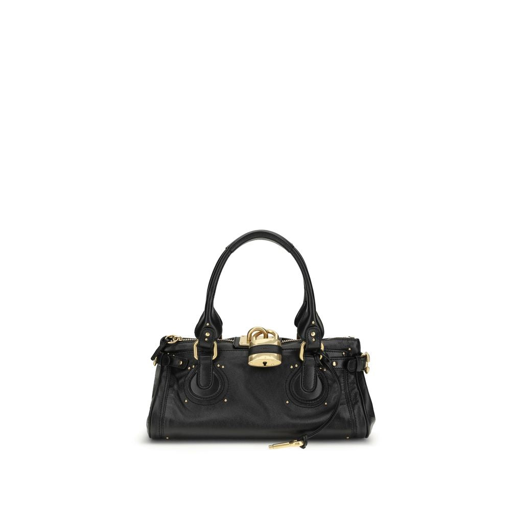 Chloé Black Calf Leather Bos Taurus Shoulder Bag Chloé