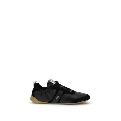 Chloé Black Goatskin Athletic Sneakers Chloé