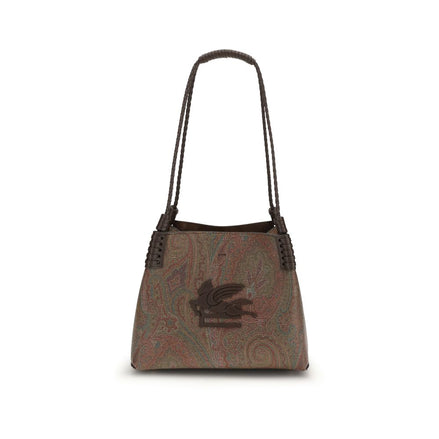 Etro Brown Pvc Shoulder Bag Etro