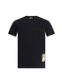Burberry Black Cotton T-Shirt Burberry