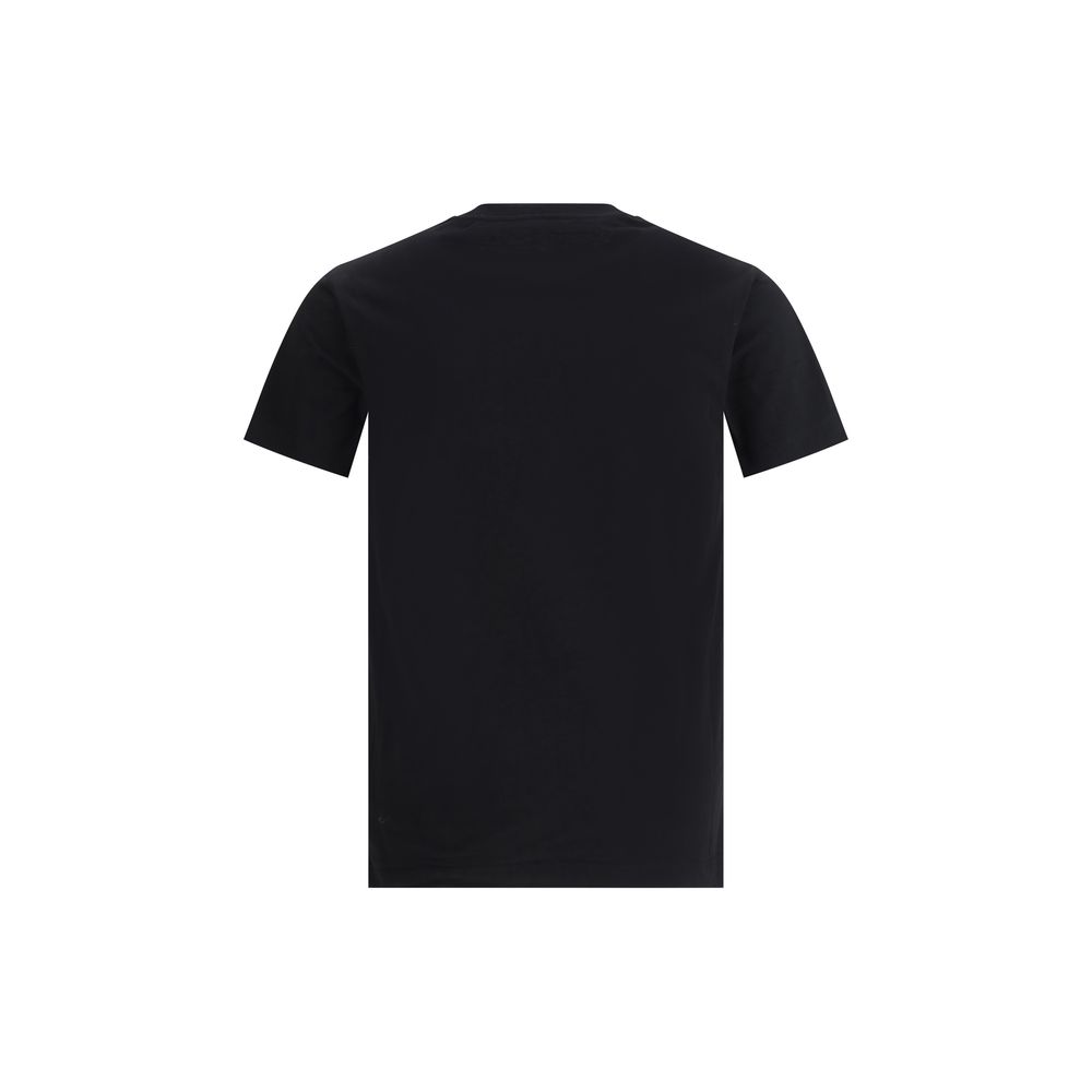 Burberry Black Cotton T-Shirt Burberry