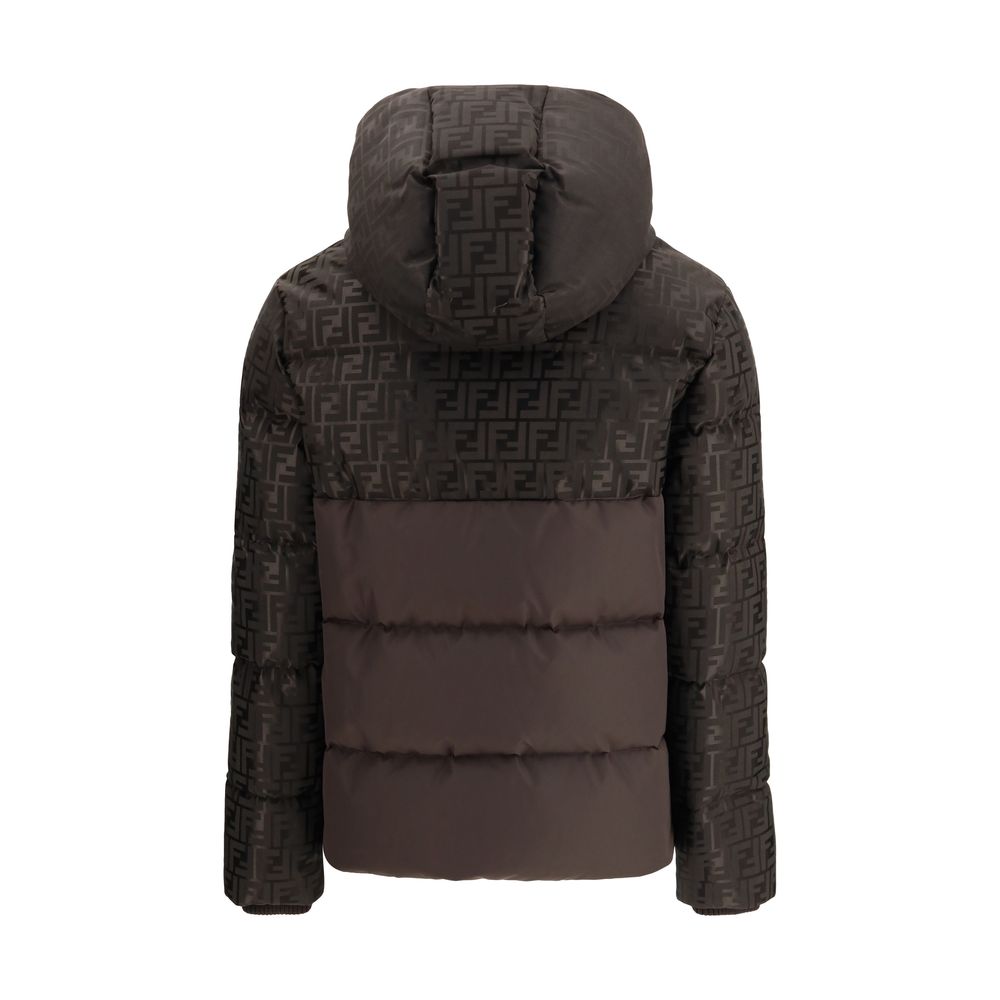 Fendi Brown Cotton Coat Fendi