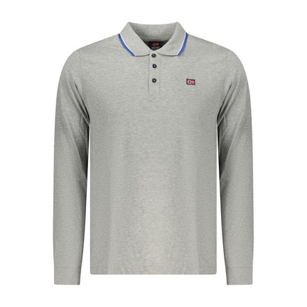 Norway 1963 Grigio Cotton Men Polo Norway 1963