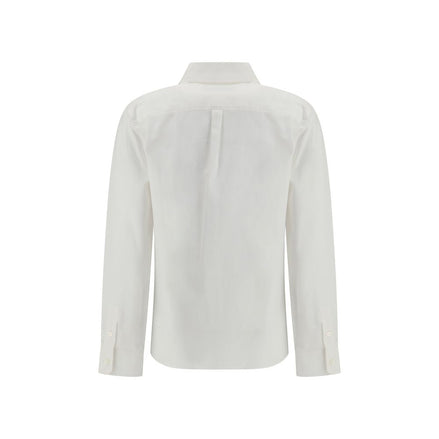 Max Mara White Cotton Dress Shirt Max Mara