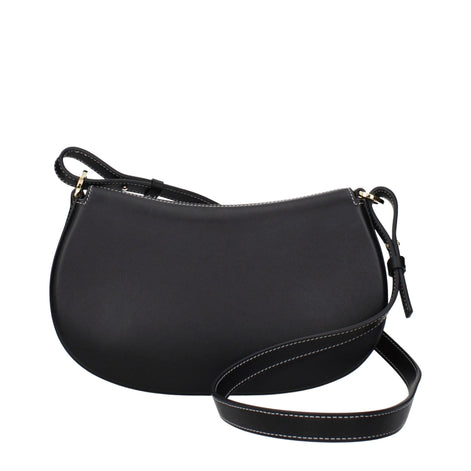 Valentino Garavani Black Leather Shoulder Bag Valentino Garavani