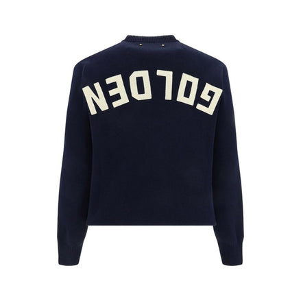 Golden Goose Blue Nylon Sweatshirt Golden Goose