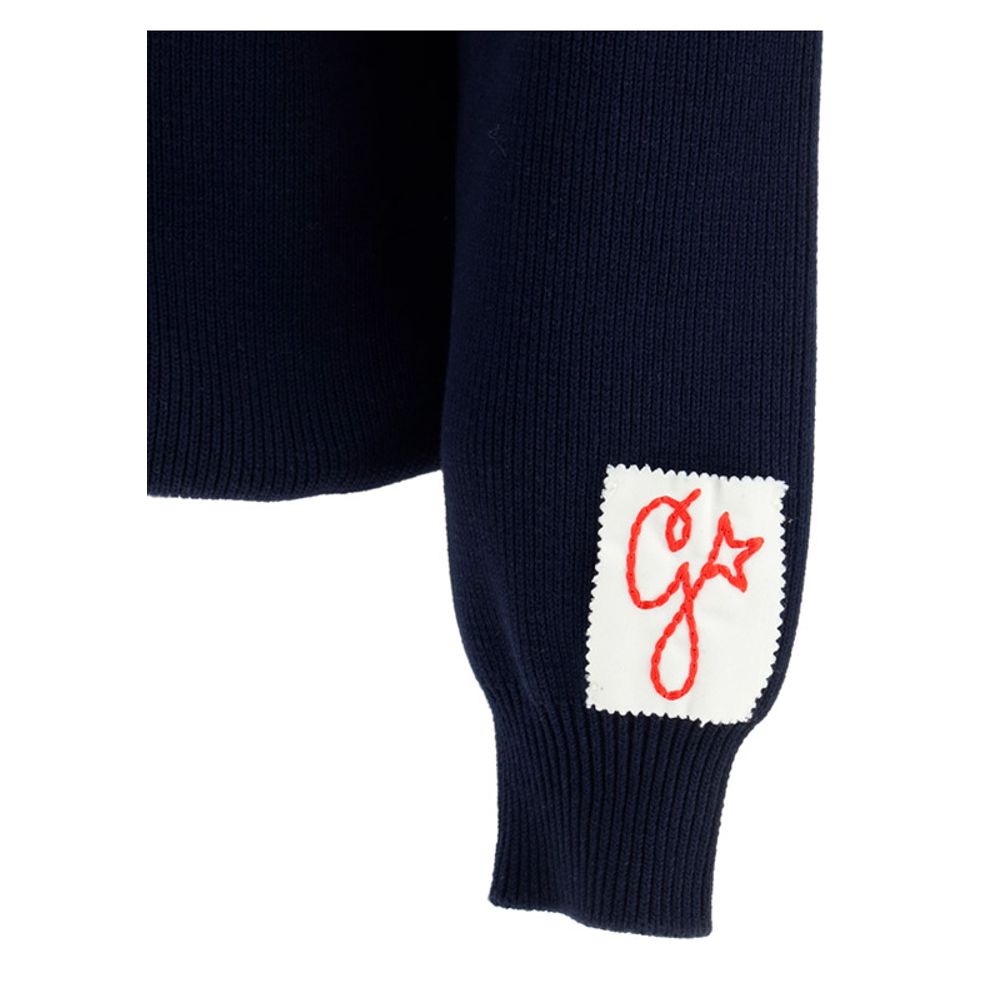 Golden Goose Blue Nylon Sweatshirt Golden Goose