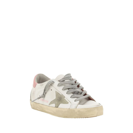 Golden Goose White Calf Leather Bos Taurus Low Top Sneakers Golden Goose