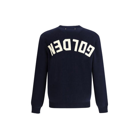 Golden Goose Blue Nylon Sweatshirt Golden Goose