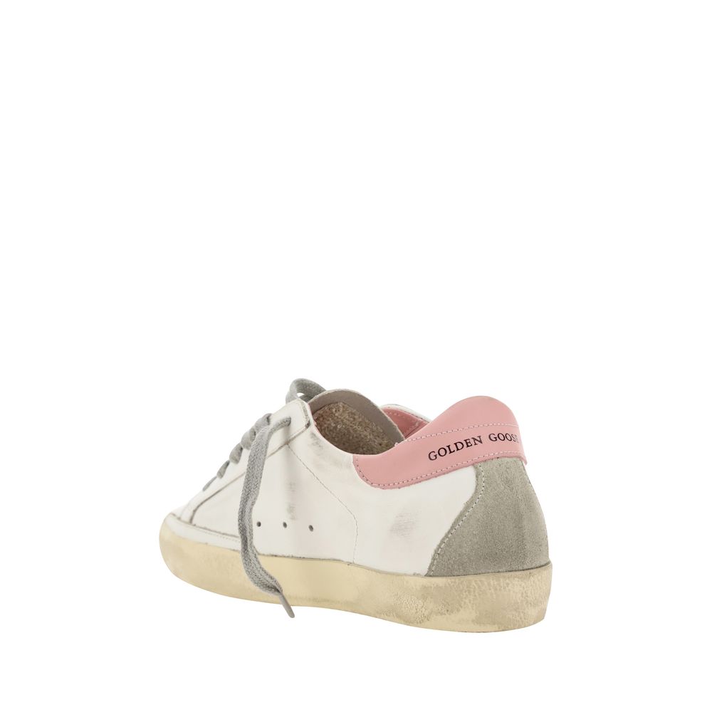 Golden Goose White Calf Leather Bos Taurus Low Top Sneakers Golden Goose