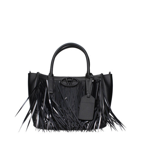 Valentino Garavani Black Leather Handbag Valentino Garavani