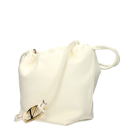 Valentino Garavani Beige Leather Shoulder Bag Valentino Garavani