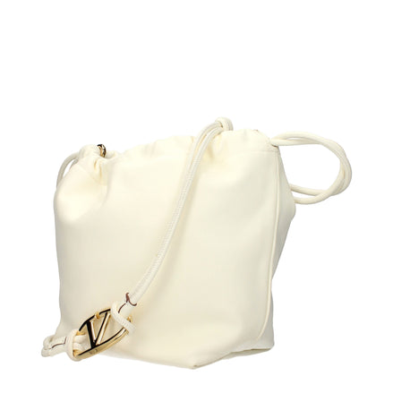 Valentino Garavani Beige Leather Shoulder Bag Valentino Garavani