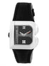 Laura Biagiotti Black Leather Dress Watch Laura Biagiotti