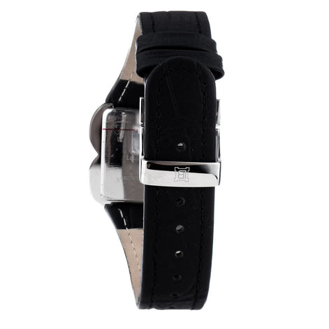 Laura Biagiotti Black Leather Dress Watch Laura Biagiotti