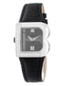 Laura Biagiotti Black Leather Dress Watch Laura Biagiotti