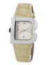 Laura Biagiotti Beige Leather Dress Watch Laura Biagiotti
