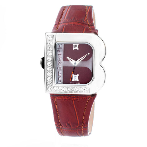 Laura Biagiotti Brown Leather Dress Watch Laura Biagiotti