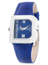 Laura Biagiotti Purple Leather Dress Watch Laura Biagiotti