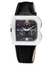 Laura Biagiotti Black Leather Dress Watch Laura Biagiotti