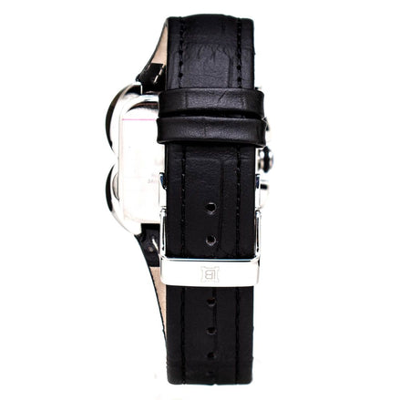 Laura Biagiotti Black Leather Dress Watch Laura Biagiotti