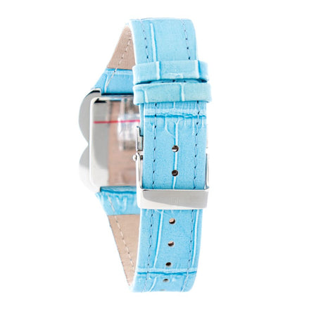 Laura Biagiotti Blue Leather Dress Watch Laura Biagiotti