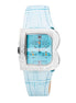Laura Biagiotti Blue Leather Dress Watch Laura Biagiotti