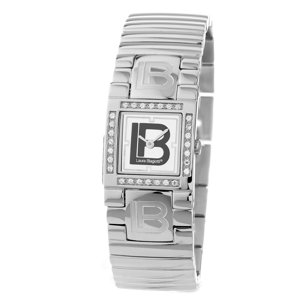 Laura Biagiotti Silver Stainless Steel Dress Watch Laura Biagiotti