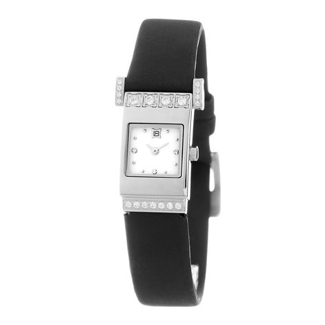 Laura Biagiotti Black Rubber Dress Watch Laura Biagiotti