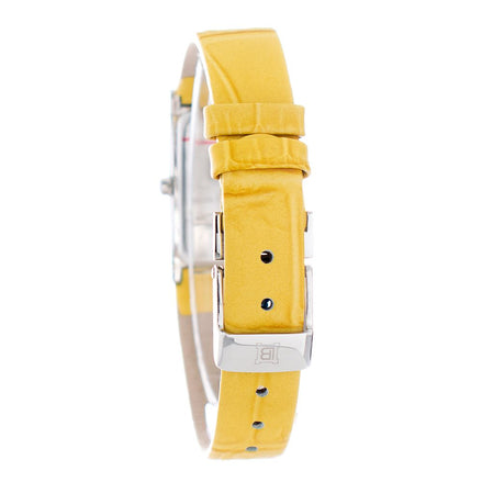 Laura Biagiotti Yellow Leather Dress Watch Laura Biagiotti