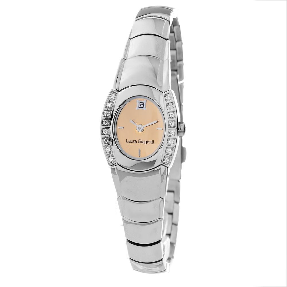 Laura Biagiotti Silver Stainless Steel Dress Watch Laura Biagiotti