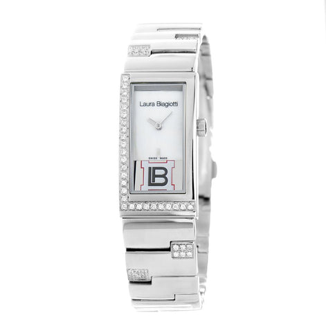 Laura Biagiotti Silver Stainless Steel Dress Watch Laura Biagiotti