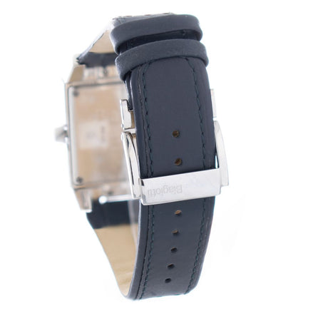 Laura Biagiotti Black Leather Dress Watch Laura Biagiotti