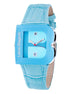 Laura Biagiotti Blue Leather Dress Watch Laura Biagiotti