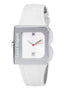 Laura Biagiotti White Leather Dress Watch Laura Biagiotti