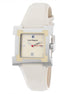 Laura Biagiotti Beige Leather Dress Watch Laura Biagiotti