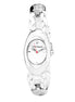 Laura Biagiotti White Leather Dress Watch Laura Biagiotti
