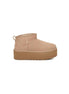 UGG Beige Suede Leather Ankle Boots UGG