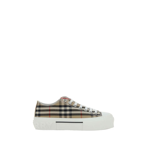 Burberry Brown Rubber Low Top Sneakers Burberry