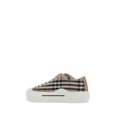 Burberry Brown Rubber Low Top Sneakers Burberry