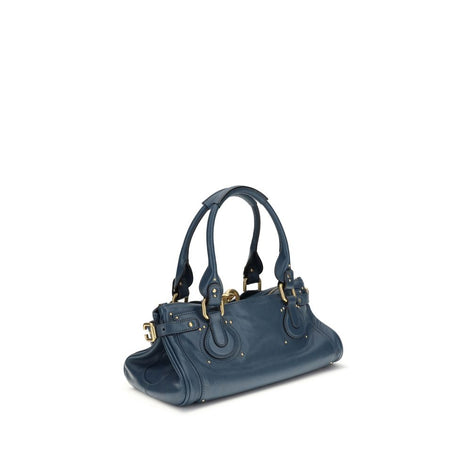 Chloé Blue Calf Leather Bos Taurus Shoulder Bag Chloé