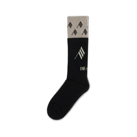 The Attico Black Cotton Socks The Attico
