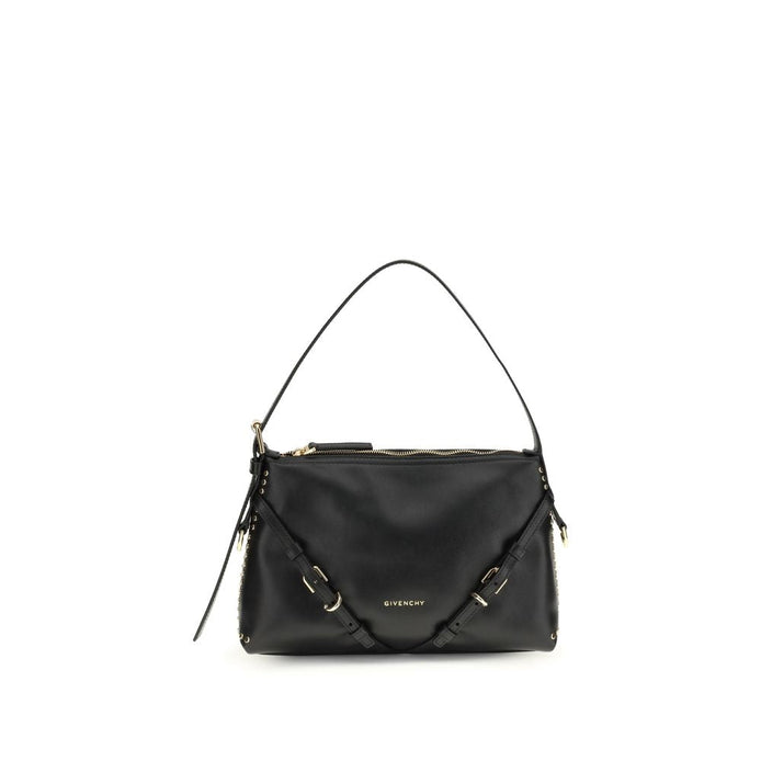 Givenchy Black Calf Leather Bos Taurus Shoulder Bag Givenchy