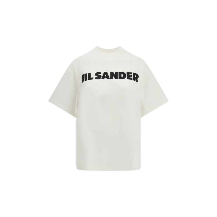 Jil Sander Cream Cotton T-Shirt