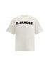 Jil Sander Cream Cotton T-Shirt