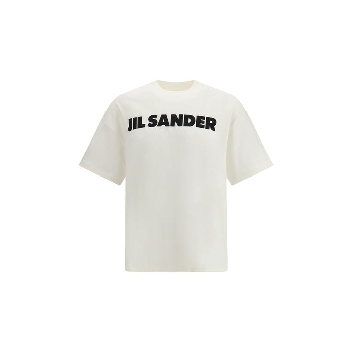 Jil Sander Cream Cotton T-Shirt