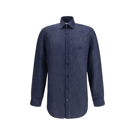 Etro Blue Denim Shirt Etro