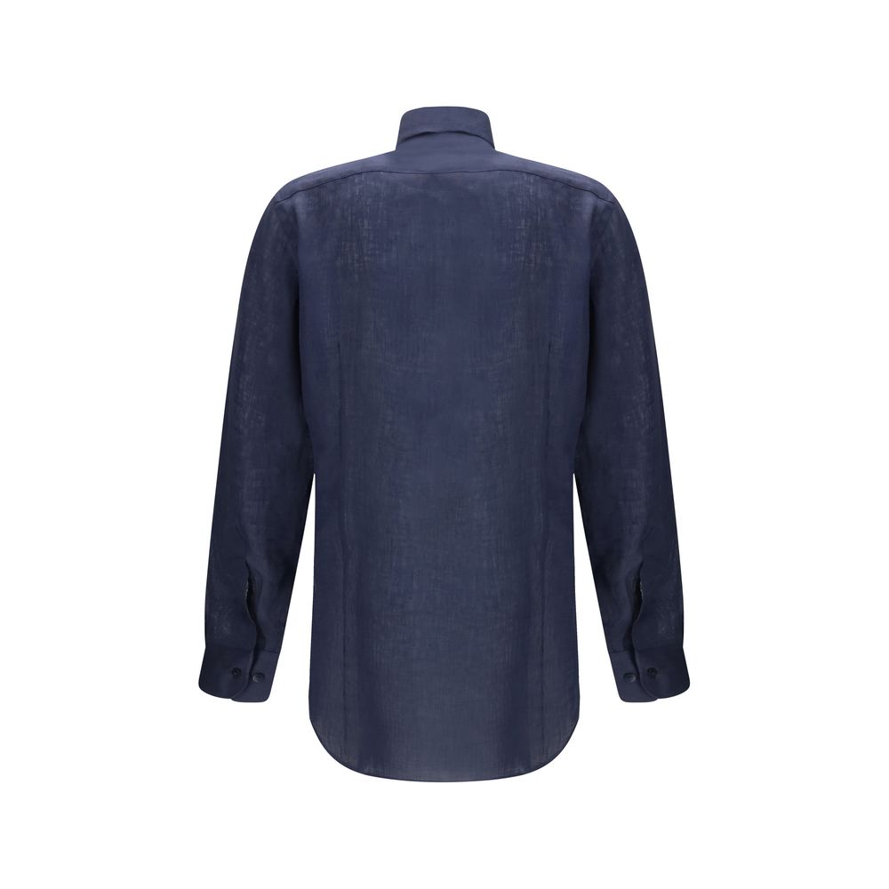Etro Blue Denim Shirt Etro
