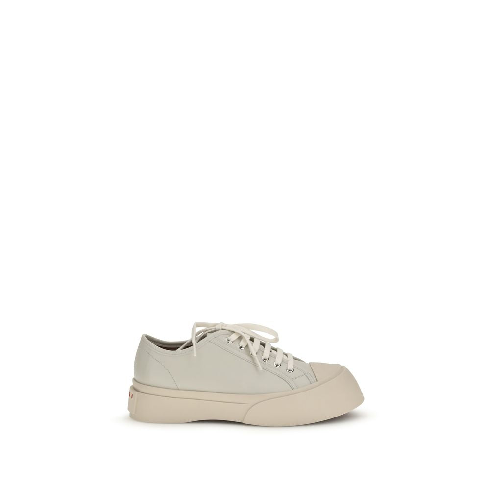 Marni White Napa Leather / Calf Bos Taurus Sneakers Marni