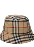 Burberry Beige Cotton Bucket Hat Burberry